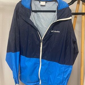 Columbia Blue and Gray Mesh-Lined Jacket